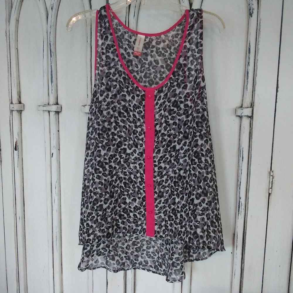 Leopard print tunic